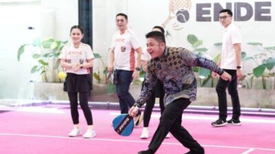 Herman Deru Buka Ende Vol. 1, Minta Pecinta Padel Sumsel Jaga Kekompakan dan Sportivitas