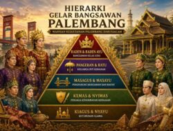 Jejak Sejarah di Balik Nama, Memahami Urutan dan Makna Gelar Bangsawan Palembang