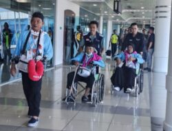 Bandara Internasional SMB II Berangkatkan 441 Calon Jemaah Haji Antara Bangka Belitung