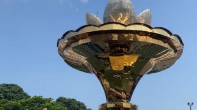 Sejarah Lengkap dan Makna Tugu Cempako Telok, Destinasi Ikonik Terbaru di Palembang