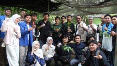 Kolaborasi PMII dan Dinas Kehutanan Perkuat Gerakan Pelestarian Lingkungan di Sumsel