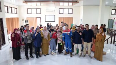 Kilang Plaju Pertamina Patra Niaga Beri Dukungan Nutrisi bagi Keluarga Berisiko Stunting