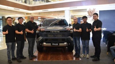 Resmi Mengaspal di Palembang, New Hilux Generasi Ke-9 Tampil Lebih Tangguh
