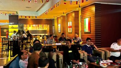 Nobar FIFA World Cup 2026 di ARYADUTA Palembang Sukses Besar, Penonton Membludak di RJ’s Sport Restaurant