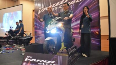 Bawa Evolusi Desain dan Fitur Modern, New Honda Vario Evo 160 Resmi Meluncur di Sumsel
