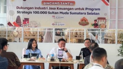 Dukung 100.000 Sultan Muda Sumsel, Industri Jasa Keuangan Perluas Akses Pembiayaan