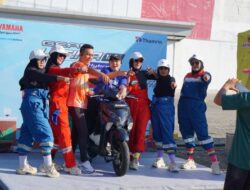 Serunya Karnaval Gear Ultima 2026 Yamaha Thamrin di Prabumulih, Edukatif dan Menghibur!