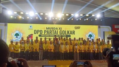 Buka Musda XI Golkar Sumsel, Bahlil Lahadalia Tekankan Konsolidasi dan Target Kursi Legislatif