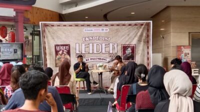 Kupas Sejarah dan Misteri, Novel Ekspedisi Leiden Sapa Pecinta Sastra Kota Palembang