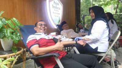 Sambut Hari Kemerdekaan, Pojok Tembesu dan LKNU Sumsel Gelar Aksi Kemanusiaan Donor Darah
