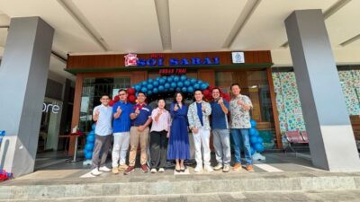 Soi Sabai Urban Thai Resmi Buka di PTC Mall Palembang, Sajikan Kuliner Thailand Autentik Halal