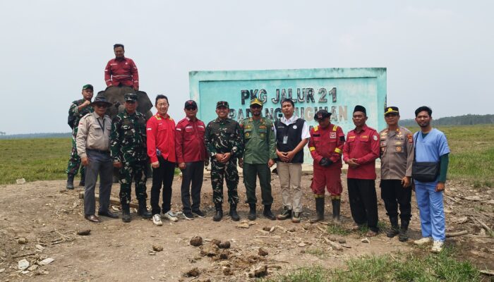 Karhutla SM Padang Sugihan Terkendali, Satgas Perkuat Perlindungan Habitat Satwa