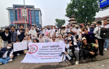 Kapolda Sumsel Janji Evaluasi Menyeluruh Usai Aksi Pers, Tuntutan Copot Dirintelkam Belum Berakhir