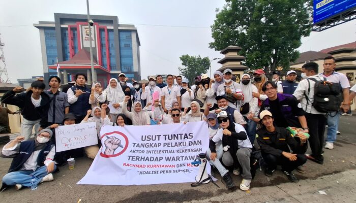 Kapolda Sumsel Janji Evaluasi Menyeluruh Usai Aksi Pers, Tuntutan Copot Dirintelkam Belum Berakhir