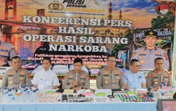 Operasi Sarang Narkoba Polda Sumsel Tindak 40 Lokasi, Pemkot Palembang Siap Tata Kawasan Rawan
